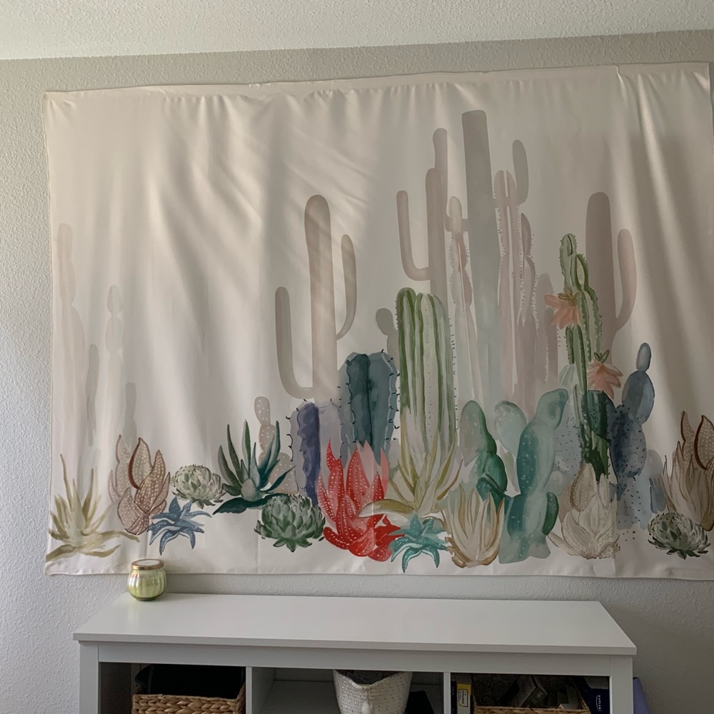 Cactus tapestry